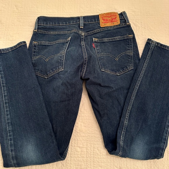 Levi Men’s 511 Slim Leg Jeans - Picture 3 of 4